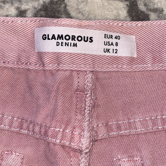 Women’s Pink Denim Skirt. USA size 8 - Picture 5 of 5